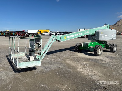 2016 Genie S45 4WD Diesel Telescopische hoogwerker