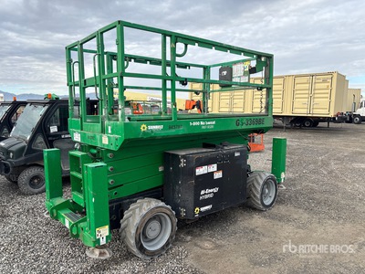 2016 Genie GS3369BE Dual Fuel Scissor Lift