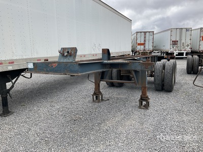 2010 Margo 20 ft T/A Remolque Portacontenedor / Container Trailer