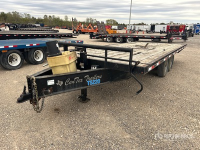 2016 CenTex 20 ft T/A Remolque Portamaquinaria
