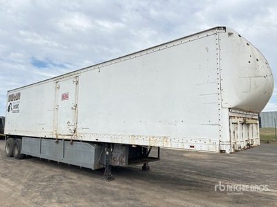 1987 Maxi-CUBE 12.5 m x 2.5 m Bogie/A Toilettes mobiles