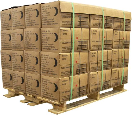 48 Cases Military MRE Meals Ready To Eat