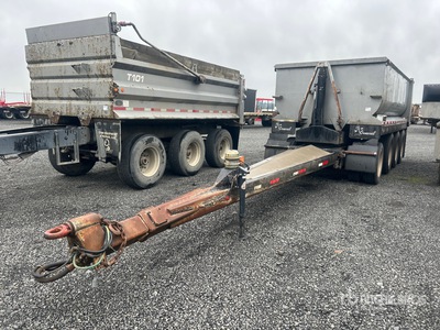 2011 General Quad/A Turntable Pup Dump Trailer