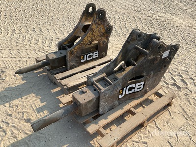 Quantity of (2) JCB Backhoe Hydraulic Breaker