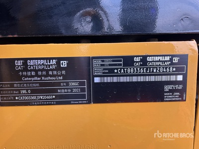 2021 Cat 336GC Excavadora Hidraulica / Tracked Excavator