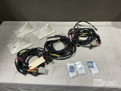 (200) Retaining Straps, (15) Treads, (3) Harnesses & Assorted Items