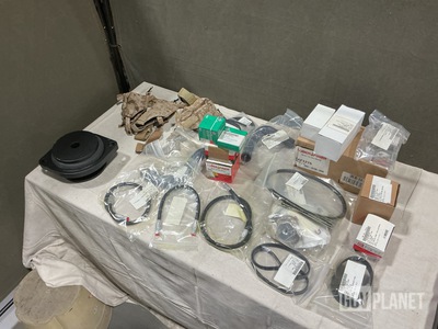 (1) Hook Assembly, (1) Parts Kit, (20) Pistol Holsters & Assorted Items