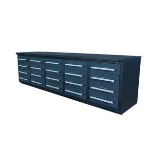 TMG WB20D 10 ft 20-Drawer Workbench (Unused)