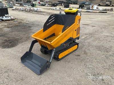 2025 AGT QHT500FLR Stand-On Self-Loading Mini Crawler Dumper (Unused)