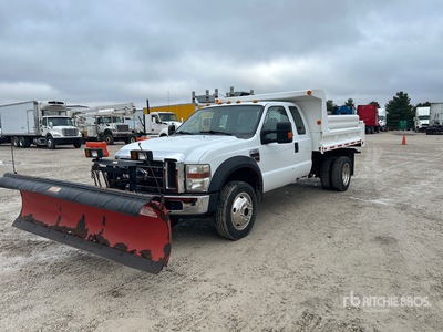 2008 Ford F-550 XLT 4x4 Extended Cab Camión volquete