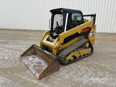 2015 Cat 259D Two-Speed Compacte Schranklader
