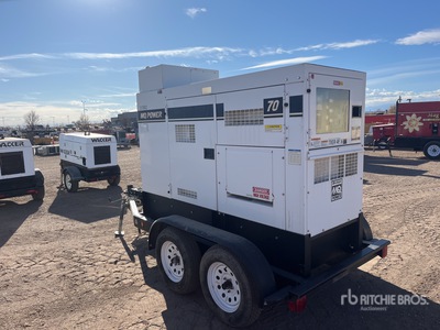 2016 Multiquip DCA-70SSIU4F 56 kW Mobile Generatore