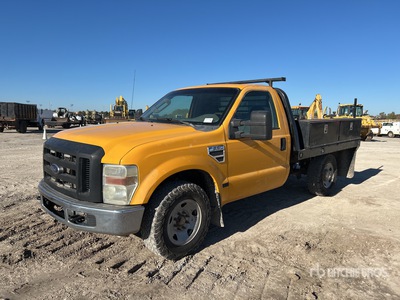 2009 Ford F-250 4x2 Flatbed Truck