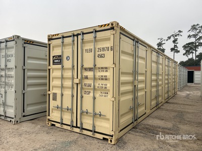 2025 40 ft High Cube Multi-Door Storage Container