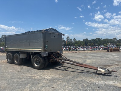 1996 Hercules 5.2 m Super Dog End Dump Trailer
