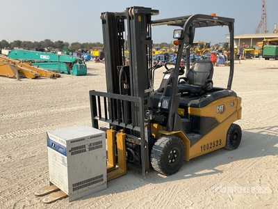 2020 Cat EP25CB 2.5 ton Electric Forklift