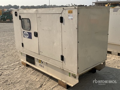 2020 FG Wilson P50-3 56 kVA Skid-Mounted Zestaw prądotwórczy