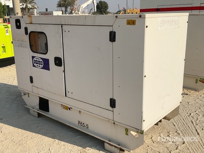 2019 FG Wilson P65-5 65 kVA Skid-Mounted Zestaw prądotwórczy