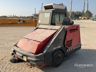 2016 Power Boss Armadillo Ride-On Sweeper