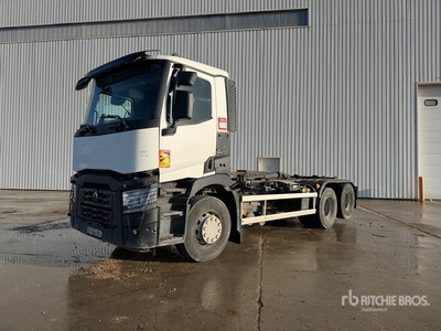 Renault C380 6x2 Camion Ampliroll Roll-Off Truck