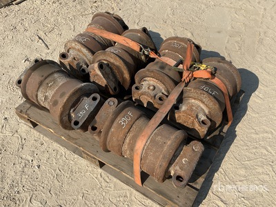 Quantity of (6) Track Rollers - Fits Cat 390F