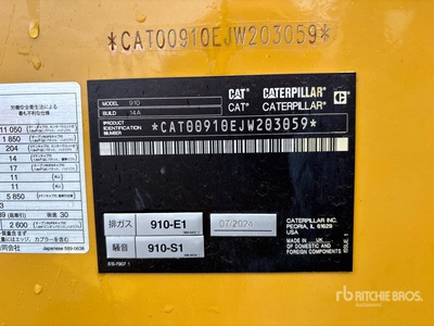2024 Cat 910 Wheel Loader