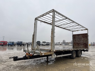 1999 Omar Curtain Side Trailer