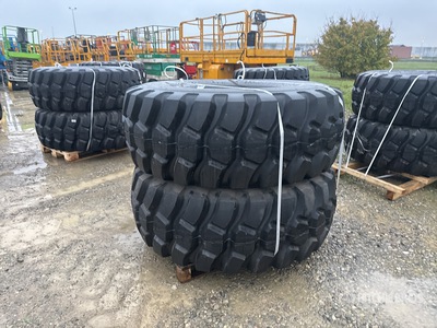 Bridgestone BS 20.5 R25 VLT DE2 TL 186A 7 Qty of Tires (Unused)