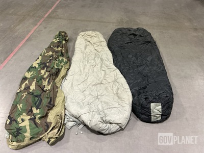 (22) Sleeping Bags, (5) Bivy Covers & (12) Wet Weather Poncho Liners