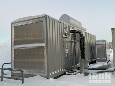 2022 Coromatic T2500 2500 kVA Containerized Stand-By Generator Set