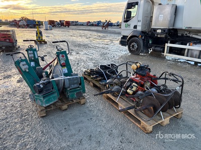 Quantity of (3) Pallets of Construction Equipment 産業用プラント機械