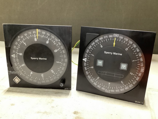 (2) Northrop Grumman Sperry Marine Ship's Control Indicator-Transmitters