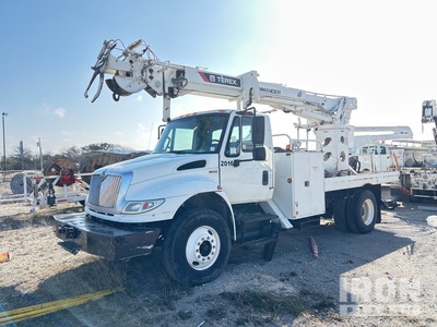 2011 Terex Commander C4047 Digger Derrick on 2012 International 4300 4x2 Truck