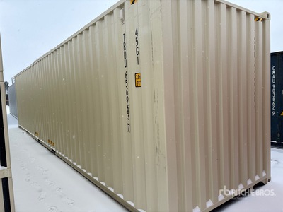 2025 40 ft High Cube Conteneur de stockage (Unused)