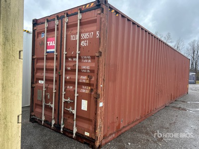 2010 40 ft High Cube Storage Container