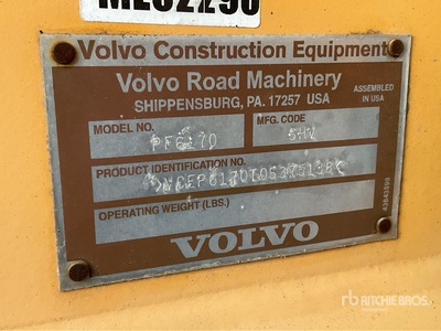 2013 Volvo PF6170 Asphalt Paver