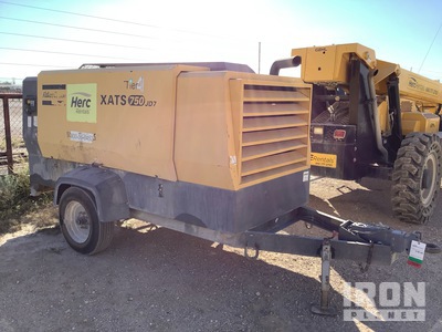Atlas Copco XATS-750-JD 750 cfm Mobile Air Compressor