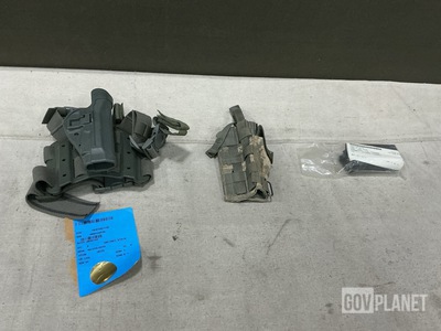 (23) Pistol Holsters, (127) Cheek Rests & Assorted Items