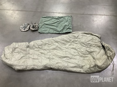 (50) Barracks Bags, (111) Canteen Pouches, (19) Sleeping Bags & Assorted Items