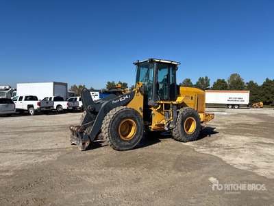 2008 John Deere 624J Chargeuse sur pneus