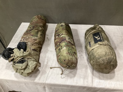 (9) Litefighter Shelter Systems & (2) ICS Improved Combat Shelters