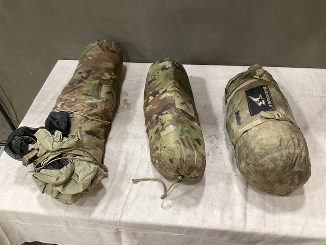 (9) Litefighter Shelter Systems & (2) ICS Improved Combat Shelters (9) Litefighter Shelter Systems & (2) ICS Improved Combat Shelters