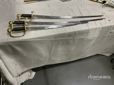 (9) Swords w/Scabbards