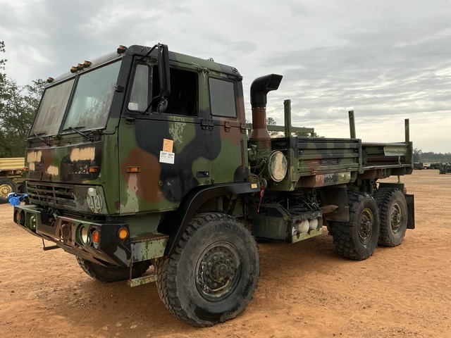 1995 Stewart & Stevenson M1093 MTV 6x6 Cargo Truck