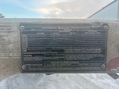 2023 Transcraft Eagle 53 ft T/A Flatbed Trailer