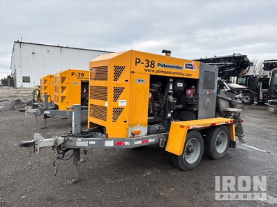 2020 Putzmeister TK70 Trailer Mounted Concrete Pump