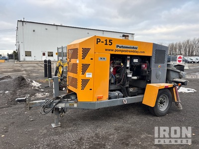 2021 Putzmeister TK70 Trailer Mounted Concrete Pump