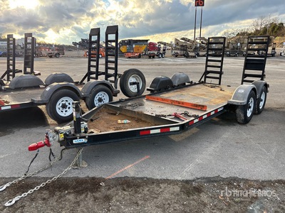 2018 MMDI 14 ft T/A Plant Trailer