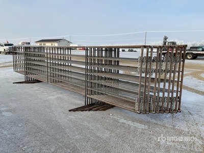 Quantity of (10) 24 ft Livestock Panel