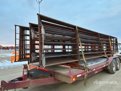 Quantity of (10) 24 ft Livestock Panel